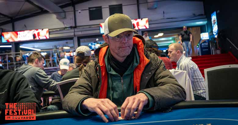 Anders Sandfeldt Soerensen playing the PLO 4 5 6 Cards at The Festival Rozvadov