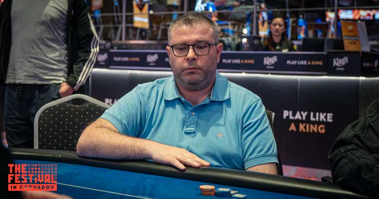 Cards Marios Voinas playing the PLO 4 5 6 at The Festival Rozvadov