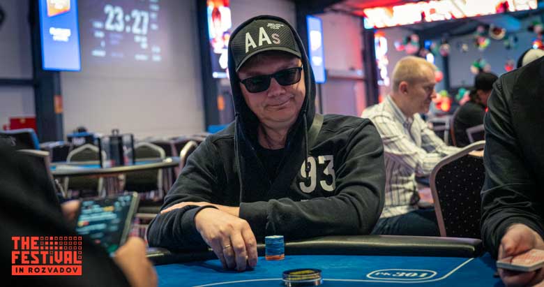 Cards Siarhei Narozhny playing the PLO 4 5 6 at The Festival Rozvadov