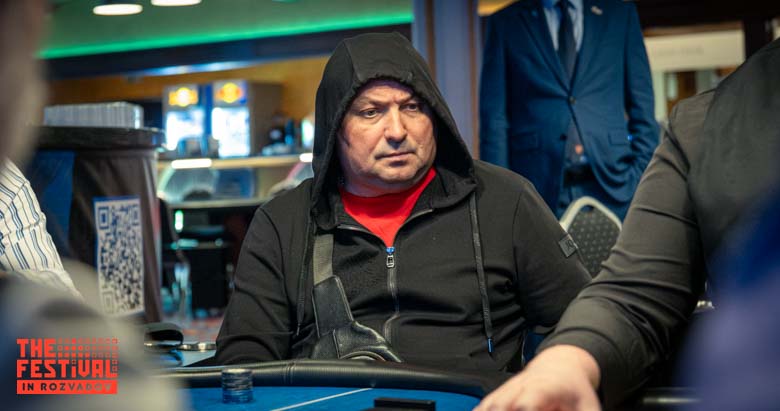 50 Volodymyr Khakhula playing the Seniors Event at The Festival Rozvadov