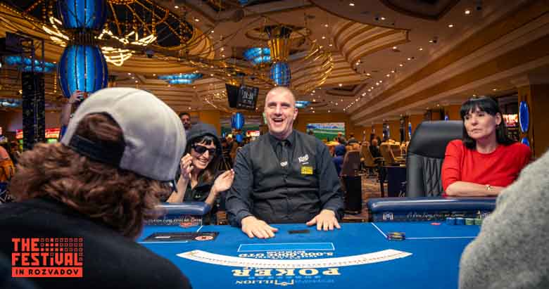 Queens Final Table playing the The Festival at The Festival Rozvadov