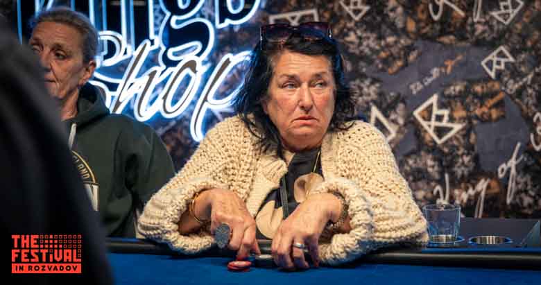 Helga Rosemarie Kunz playing the The Festival Queens at The Festival Rozvadov