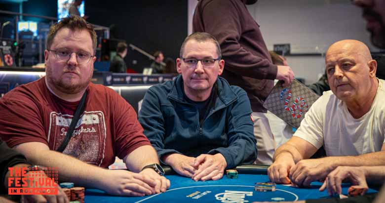 Christian Jakob Froehler playing the The Hendon Mob Championship Day 1A at The Festival Weekend Rozvadov