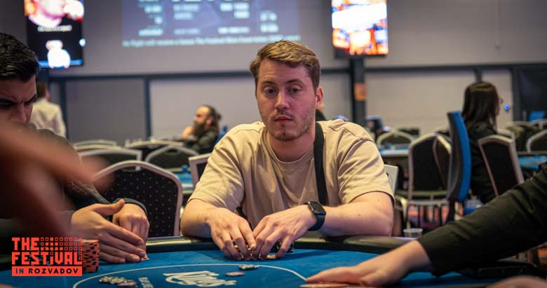 Johannes Petrus Maria Goossens playing the The Hendon Mob Championship Day 1A at The Festival Weekend Rozvadov