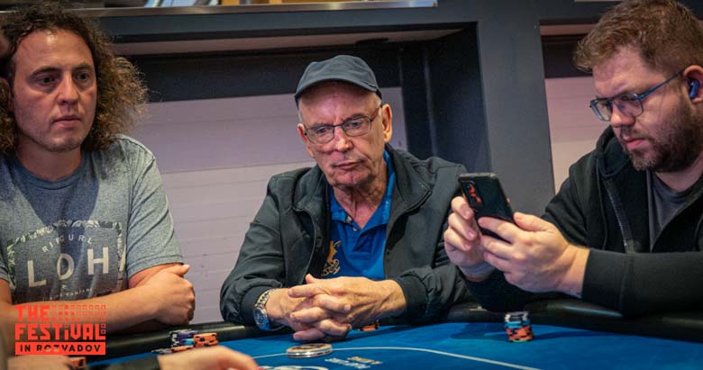 Roberto Dossi playing the The Hendon Mob Championship Day 1A at The Festival Weekend Rozvadov