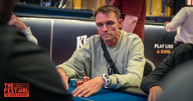 Sergi Pujol Punsola playing the The Hendon Mob Championship Day 1A at The Festival Weekend Rozvadov