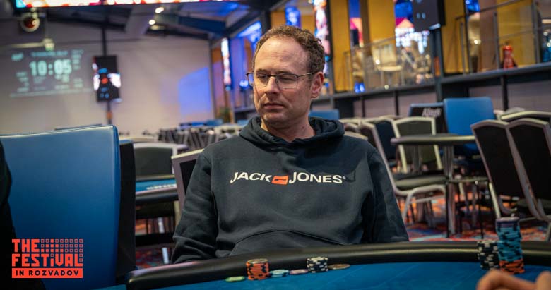 Victor Joachim Bubak playing the The Hendon Mob Championship Day 1A at The Festival Weekend Rozvadov