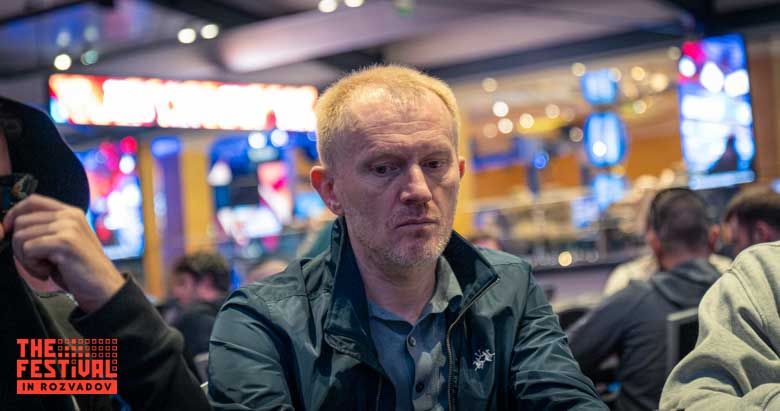 Alexander Hepting playing the The Hendon Mob Championship Day 1B at The Festival Weekend Rozvadov