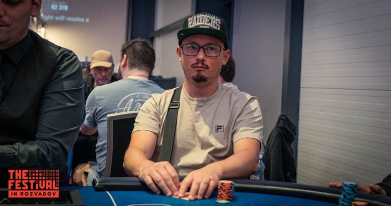 Leocir Jose Carneiro playing the The Hendon Mob Championship Day 1B at The Festival Weekend Rozvadov