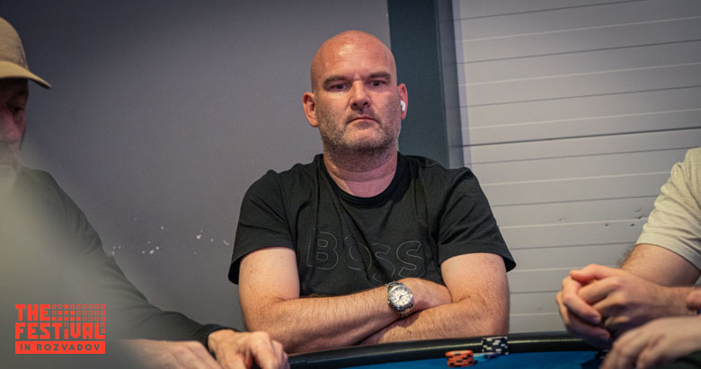 Yuri Overhand playing the The Hendon Mob Championship Day 1B at The Festival Weekend Rozvadov