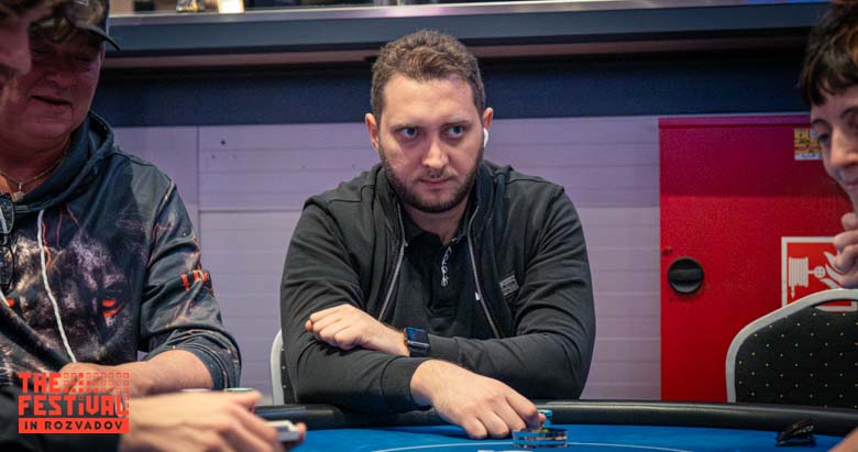 Hayk Manasyan playing the The Hendon Mob Championship Day 1C at The Festival Weekend Rozvadov
