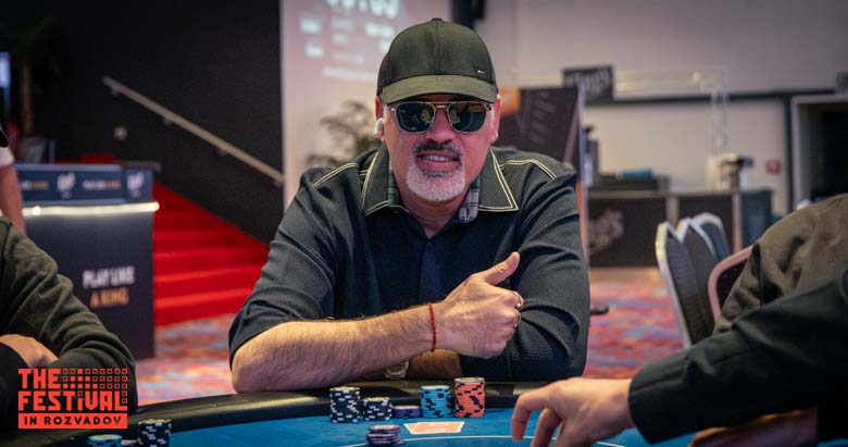 Rajju Virender Makol playing the The Hendon Mob Championship Day 1C at The Festival Weekend Rozvadov