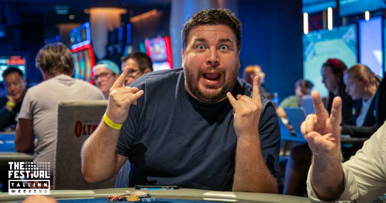 Jarrod Coughtrie Chipleads Main Event Plus Plenty of Side Event Action on Day 4 of The Festival Weekend Tallinn