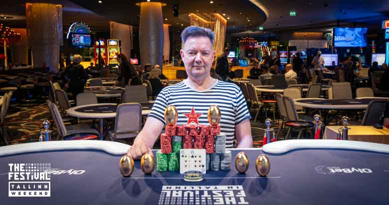 Ville Keränen Wins €555 Main Event and the Biggest Mystery Bounty on Day 5 of The Festival Weekend Tallinn