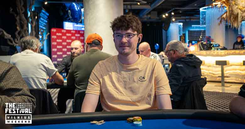 Quinten Paul Elisabeth Spyckerelle playing the Mixed Games Main Event Torses Day 1 at The Festival Weekend Vilnius
