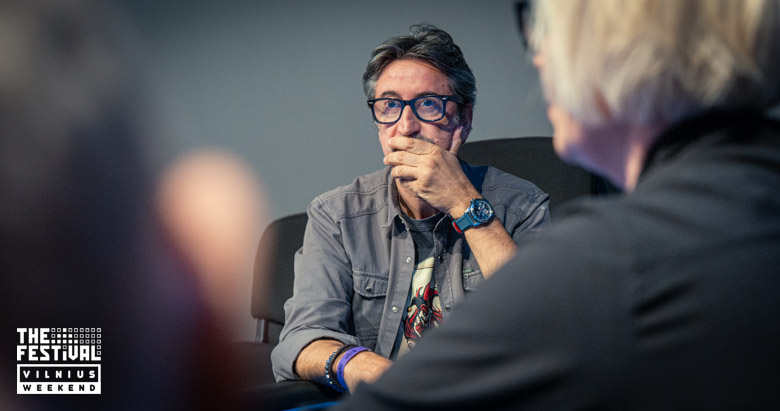 Stefano Luigi Lagorio playing the Mixed Games Main Event Torses Day 1 at The Festival Weekend Vilnius