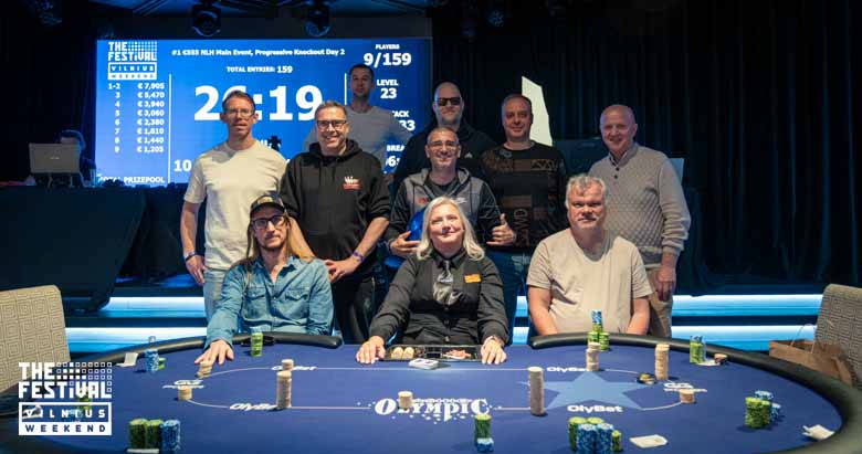 FT €555 NLH Main Event Progressive Knockout | The Festival Weekend Vilnius 2026