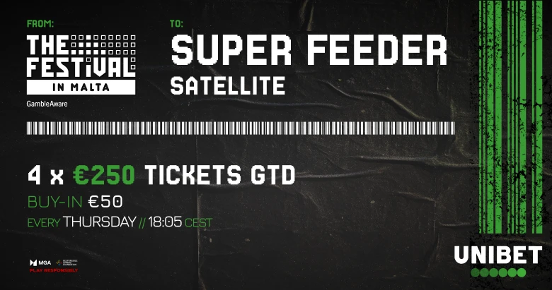 Super Satellite Thursdays at Unibet – Your Route to The Festival Series 2025